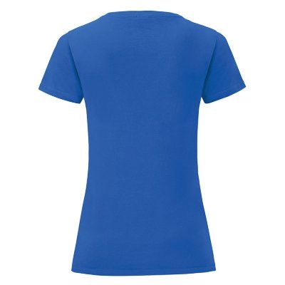 Футболка женская "Ladies Iconic", ярко-синий, XS, 100% хлопок, 150г/м2