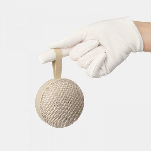 Беспроводная колонка Сэнд (Sand) 900 mAh, бежевая