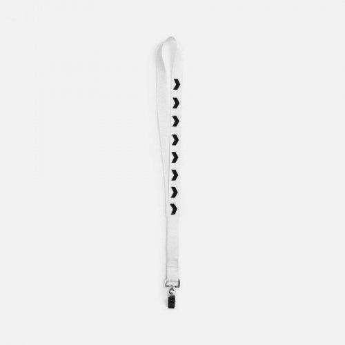 Лента для бейджа Neckband, белая