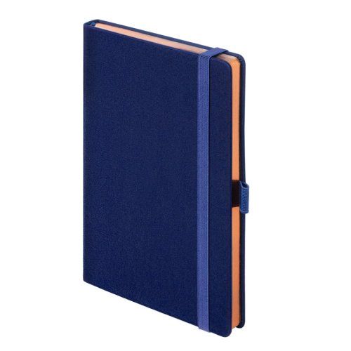 Ежедневник Portobello Trend, Blue ocean, недатированный, синий/бронзовый