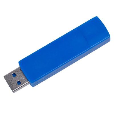 USB flash-карта "Twist" (8Гб),синяя, 6х1,7х1см,пластик