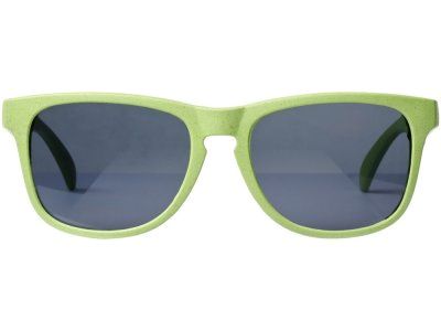 Солнцезащитные из пшеничной соломы очки Rongo, зеленый