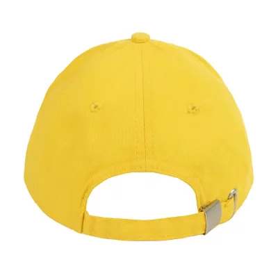 Бейсболка "Optima S", 5 клиньев, металлическая застежка; желтый; 100% хлопок; плотность 175 г/м2