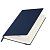 Ежедневник Marseille soft touch BtoBook недатированный, синий (без упаковки, без стикера)
