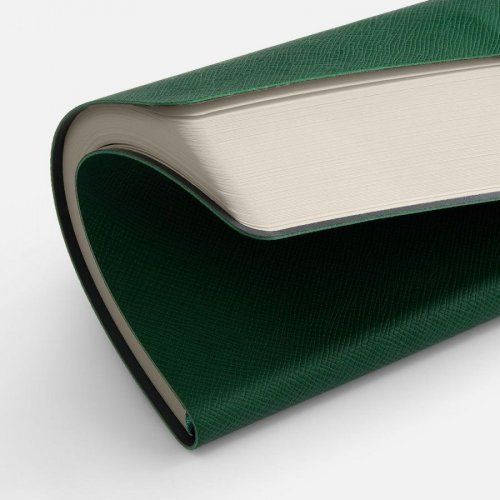 Ежедневник Lungo, недатированный, зеленый
