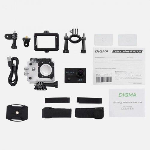 Экшн-камера Digma DiCam 320, черная