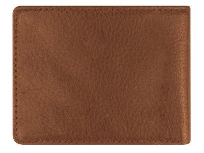 Бумажник Mano Don Montez, натуральная кожа в коньячном цвете, 11 х 8,4 см