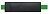 NB04 Футляр-карман для ручки HOLDER Soft черный/зеленый 347