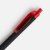 Ручка шариковая Prodir QS01 PRT-T Soft Touch, черная с красным Ручка шариковая Prodir QS01 PRT-T Soft Touch, черная с красным
