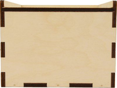 Деревянная подарочная коробка-пенал, размер М