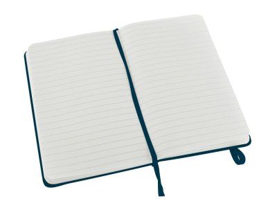 Записная книжка Moleskine Classic (в линейку) в твердой обложке, Pocket (9x14см), голубой сапфир