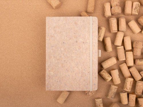 Блокнот Cork County, белый