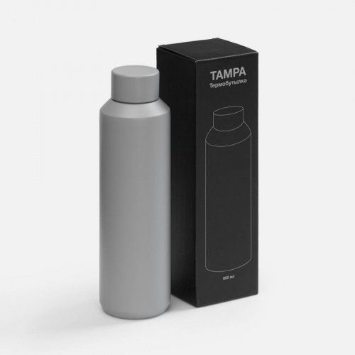 Термобутылка Tampa, серая