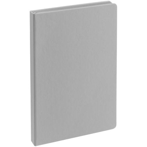 Ежедневник Shall, недатированный, серый, с белой бумагой