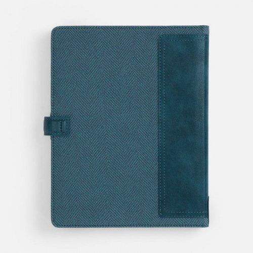 Ежедневник-органайзер Twill, недатированный, синий