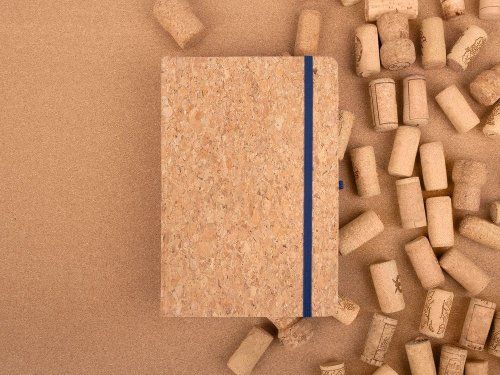 Блокнот Corkfolio, синий