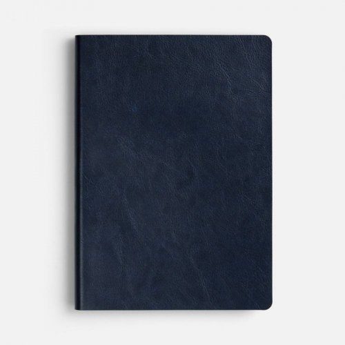 Ежедневник Doppio, недатированный, синий с голубым