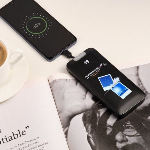 Внешний аккумулятор Оптима (Optima) 10000 mAh, черный