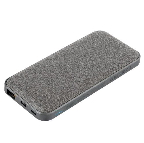 Внешний аккумулятор Tweed PB 10000 mAh, серый