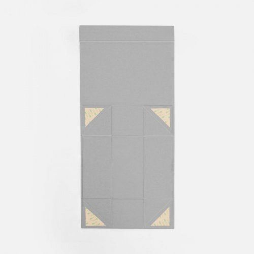 Коробка складная Quadra Fold, серая