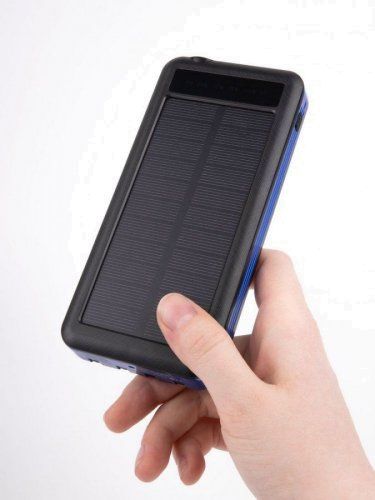 Аккумулятор с беспроводной зарядкой Holiday Maker Wireless, 10000 мАч, синий