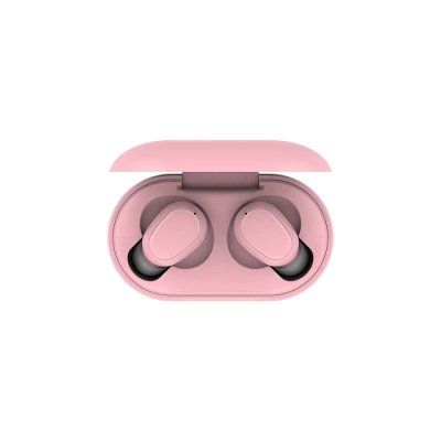 Наушники беспроводные Hiper TWS OKI, розовые