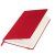 Ежедневник Marseille BtoBook недатированный, красный (без упаковки, без стикера)