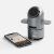 Bluetooth-колонка с беспроводной зарядкой Droid, серая Bluetooth-колонка с беспроводной зарядкой Droid, серая