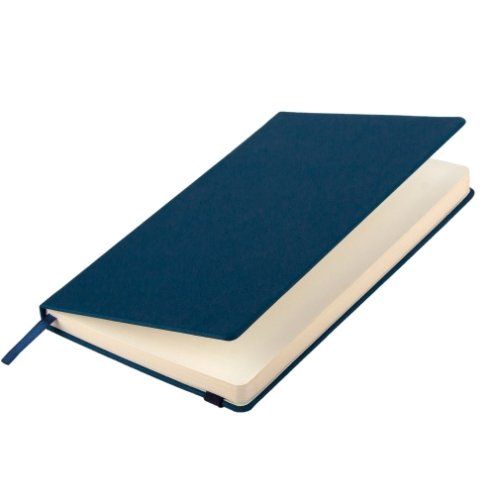Подарочный набор Marseille Btobook/Alpha, синий (ежедневник недат А5, ручка)