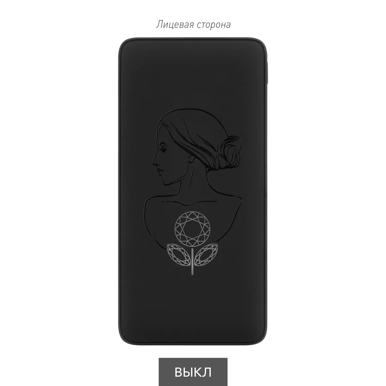 Внешний аккумулятор с подсветкой Анкор Плюс PD (Ancor PD Plus)10000 mAh, черный Внешний аккумулятор с подсветкой Анкор Плюс PD (Ancor PD Plus)10000 mAh, черный