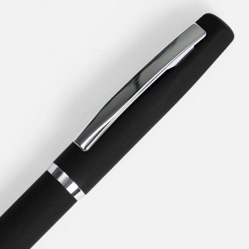 Ручка шариковая Bolt Soft Touch, черная