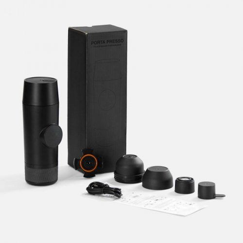 Портативная кофемашина Porta Presso, черная