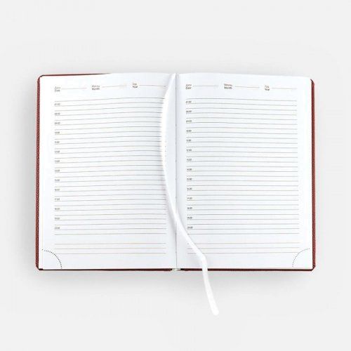 Ежедневник Sagrin, недатированный, красный