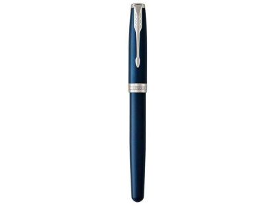 Перьевая ручка Parker Sonnet Blue Subtle CT, перо: F, цвет чернил: black, в подарочной упаковке