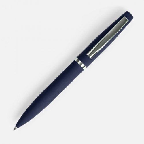 Ручка шариковая Bolt Soft Touch, синяя