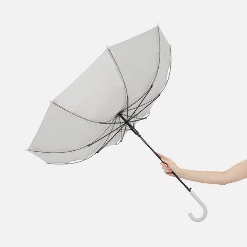 Зонт-трость Jolly Brolly, светло-серый