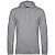 Толстовка с капюшоном унисекс Hoodie, серый меланж
