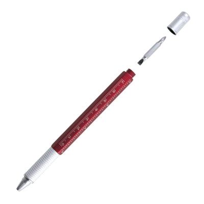 Ручка с мультиинструментом SAURIS, пластик, металл