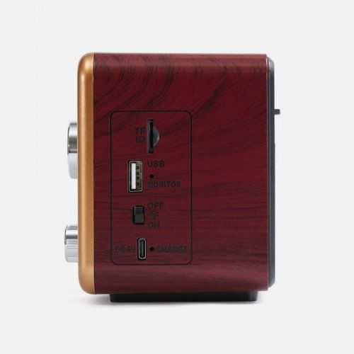 Bluetooth-колонка с радио Listenberg, коричневая