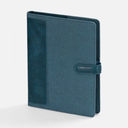 Ежедневник-органайзер Twill, недатированный, синий