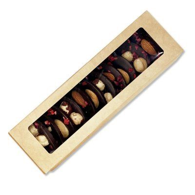 Шоколадные конфеты Mendiants, темный шоколад