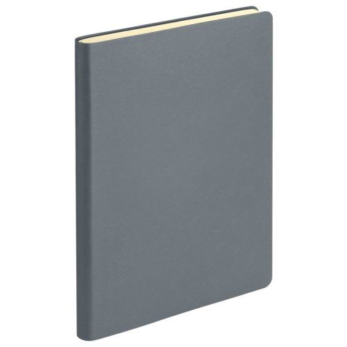 Ежедневник Стар (Star) недатированный, серый (с упаковкой, со стикерами)