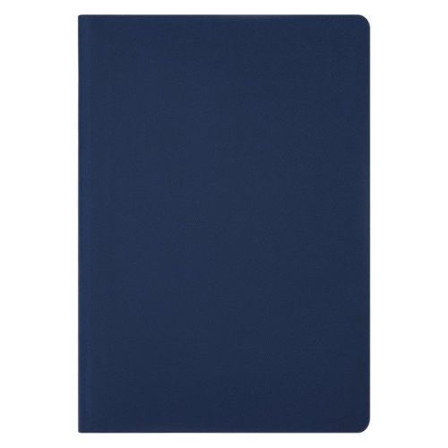 Ежедневник Latte soft touch недатированный, синий