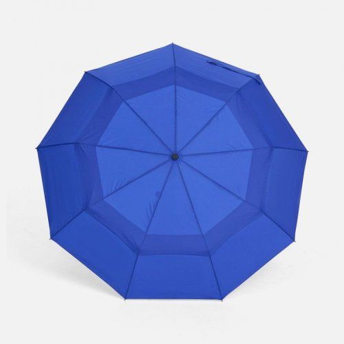 Складной зонт Dome Double с двойным куполом, синий