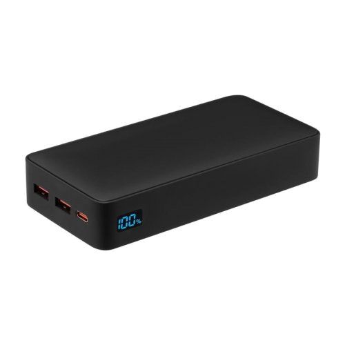 Внешний аккумулятор с подсветкой Анкор Плюс PD (Ancor PD Plus) 20000 mAh, черный