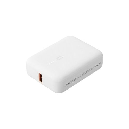 Внешний аккумулятор с функцией быстрой зарядки Формула (Formula) 10000 mAh, белый