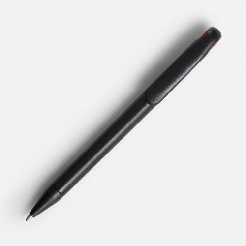 Ручка шариковая Prodir DS1 TMM Dot, черная с оранжевым