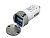 Круглая автомобильная зарядка на 2 USB-порта