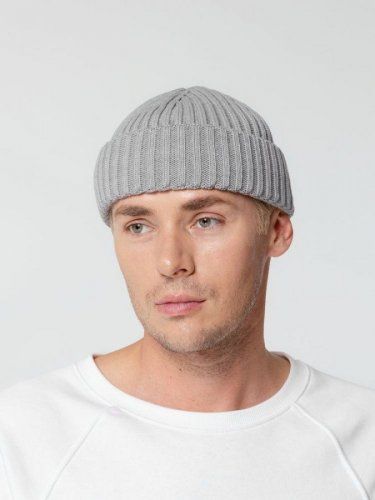 Шапка Hipsta, серебрито-серый меланж