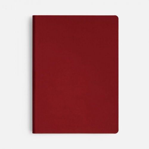 Ежедневник Flex Shall New, недатированный, красный